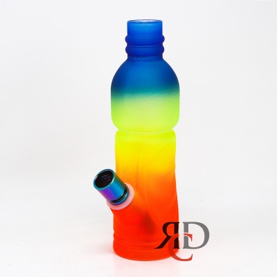 WATER PIPE BOTTLE SHAPE RAINBOW COLOR WP1244 1CT